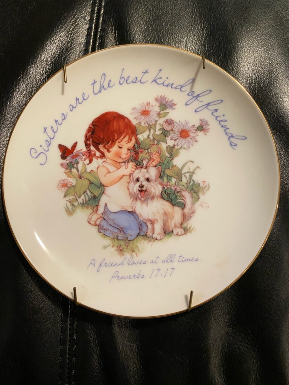 “Lasting Memories” Collective Porcelain Wall Plate.